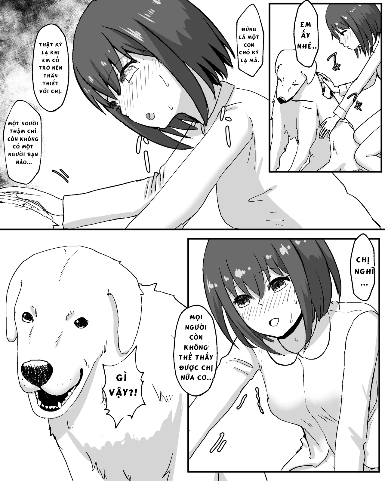 HentaiVN.net - Ảnh 31 - Cô gái quan hệ tình dục với chó sau 100 ngày - Oneshot