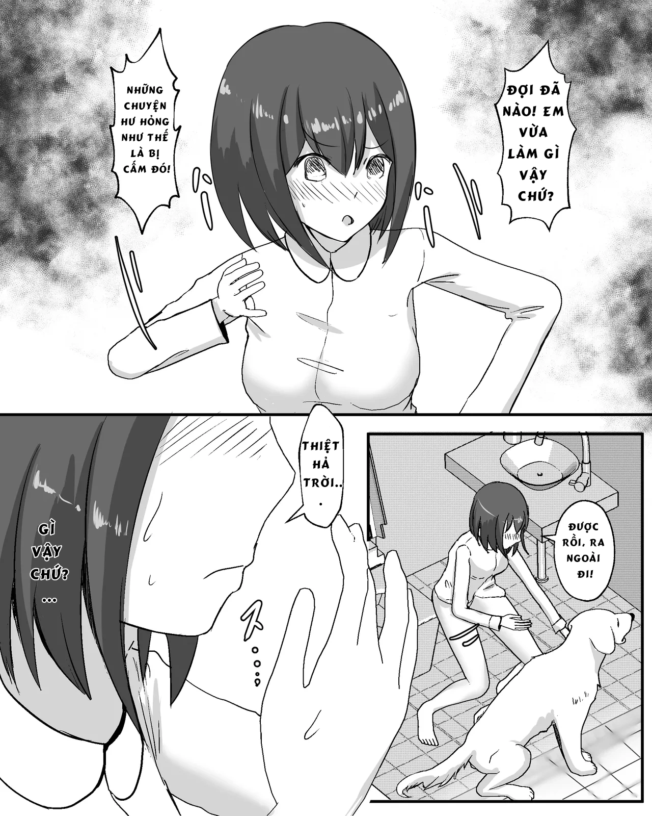 HentaiVN.net - Ảnh 33 - Cô gái quan hệ tình dục với chó sau 100 ngày - Oneshot