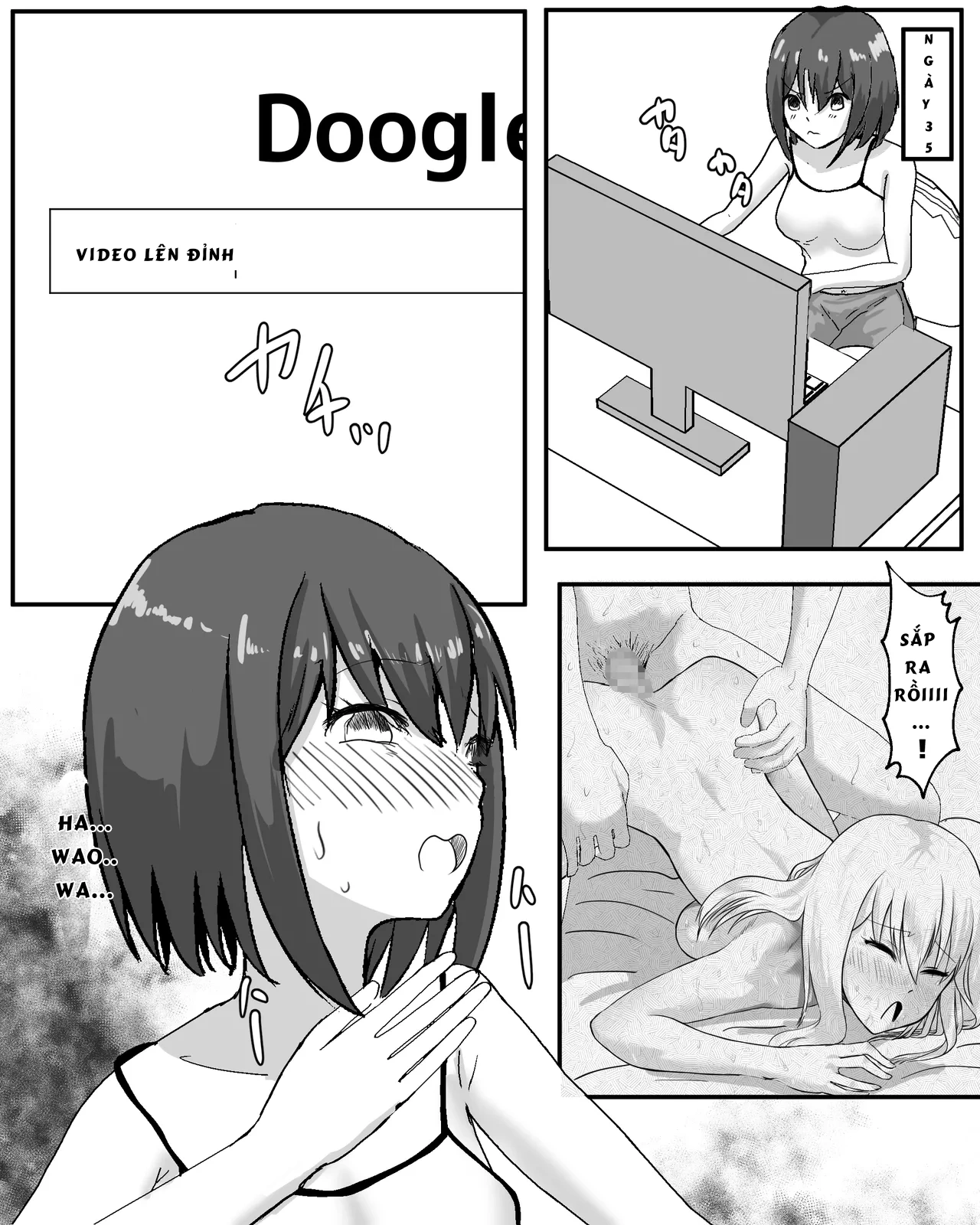 HentaiVN.net - Ảnh 34 - Cô gái quan hệ tình dục với chó sau 100 ngày - Oneshot
