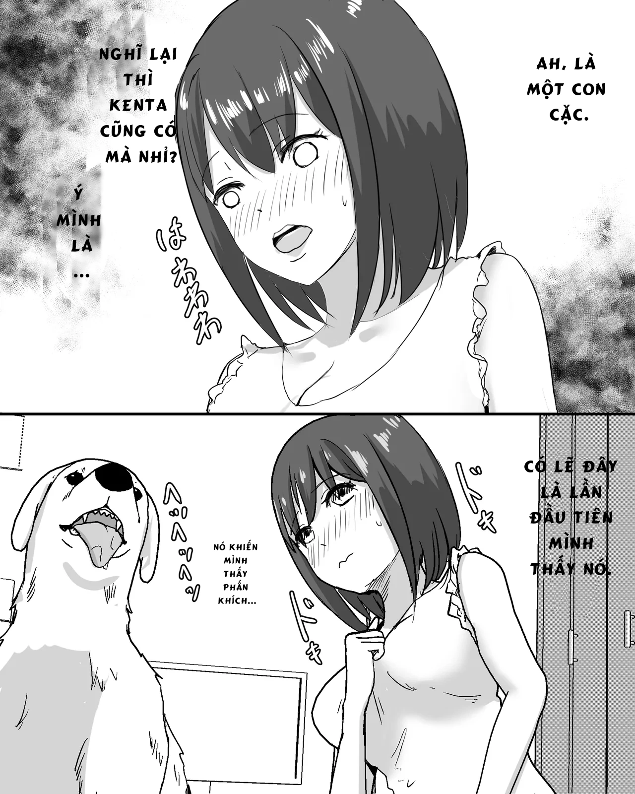 HentaiVN.net - Ảnh 5 - Cô gái quan hệ tình dục với chó sau 100 ngày - Oneshot