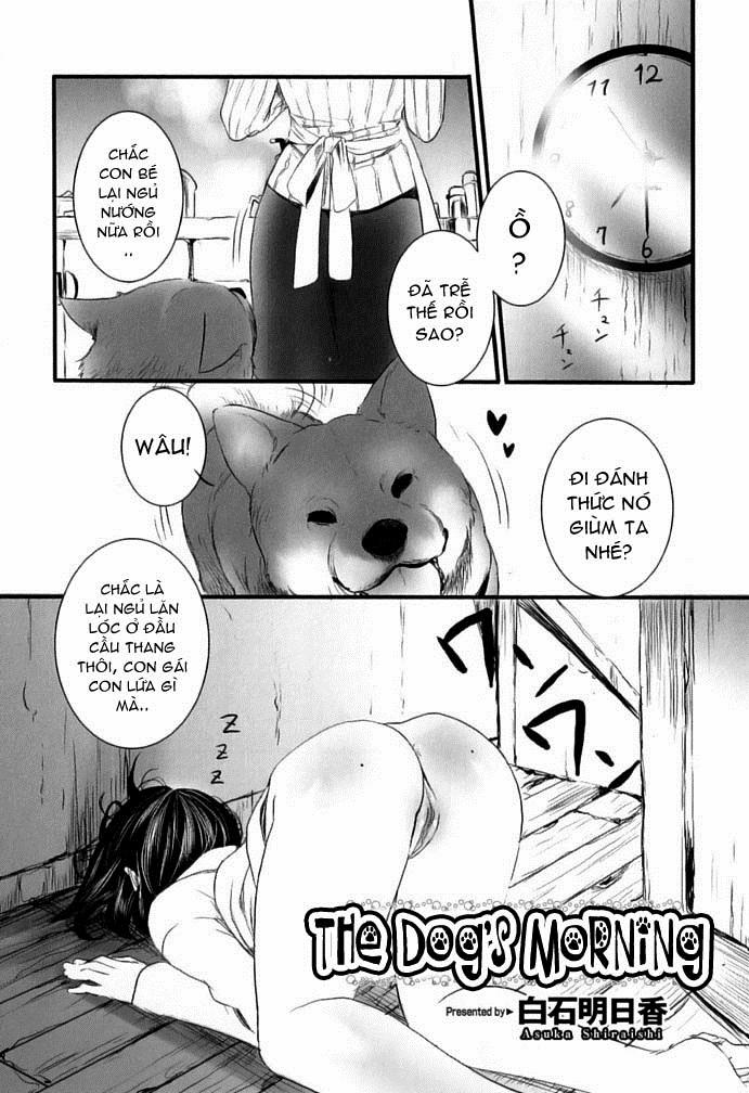 HentaiVN.net - Ảnh 3 - The Dog's Morning [Kesa No Wanko; Con chó bá đạo] - Oneshot
