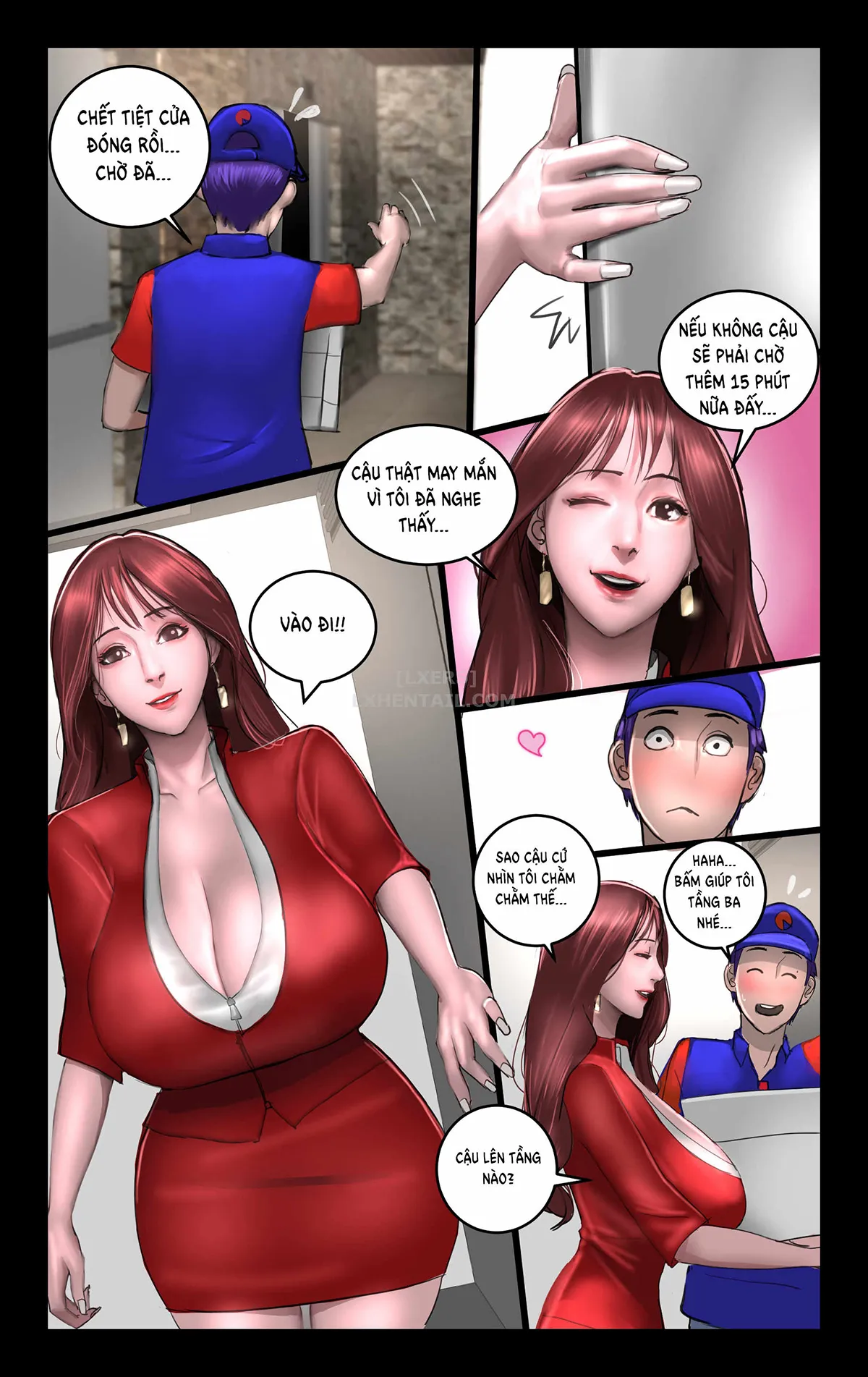 HentaiVN.net - Ảnh 29 - Milf Airline [Milf Tiếp Viên hàng không] - Chap 1