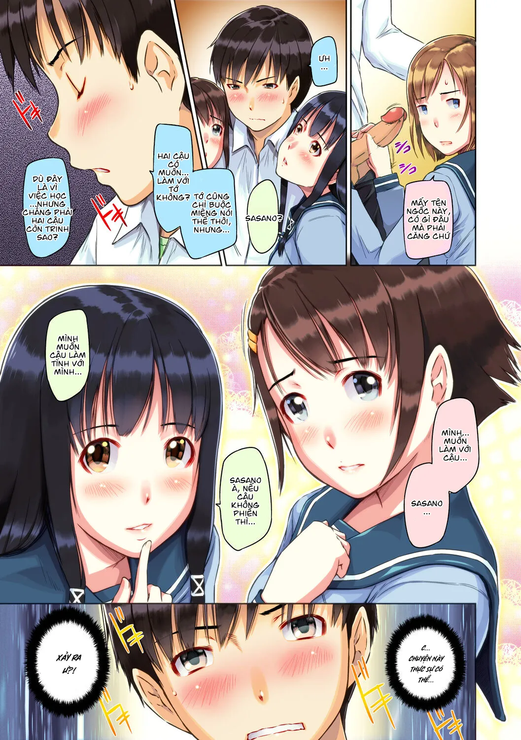 HentaiVN.net - Ảnh 11 - Sweet Hearts [Sweethearts] - Chap 1