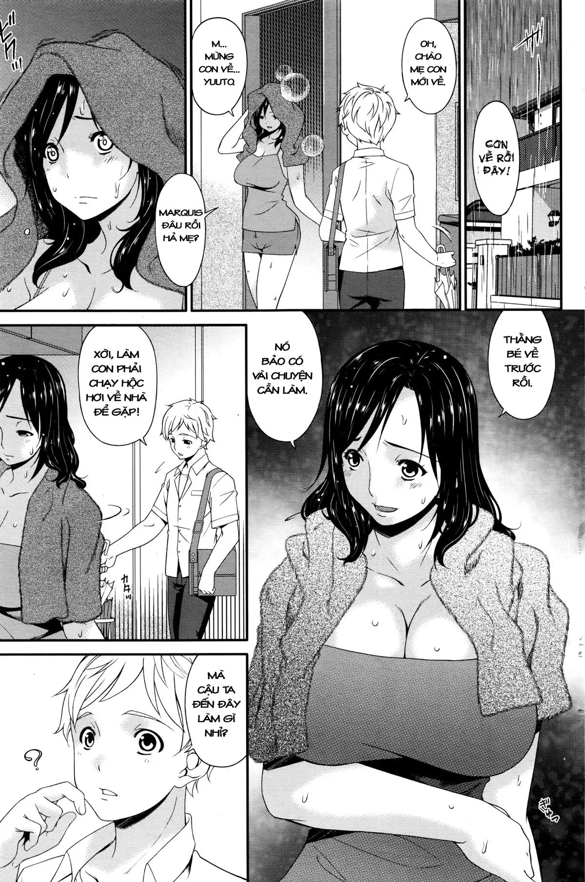 HentaiVN.net - Ảnh 17 - Impregnated Mother [Youbo] - Chap 1