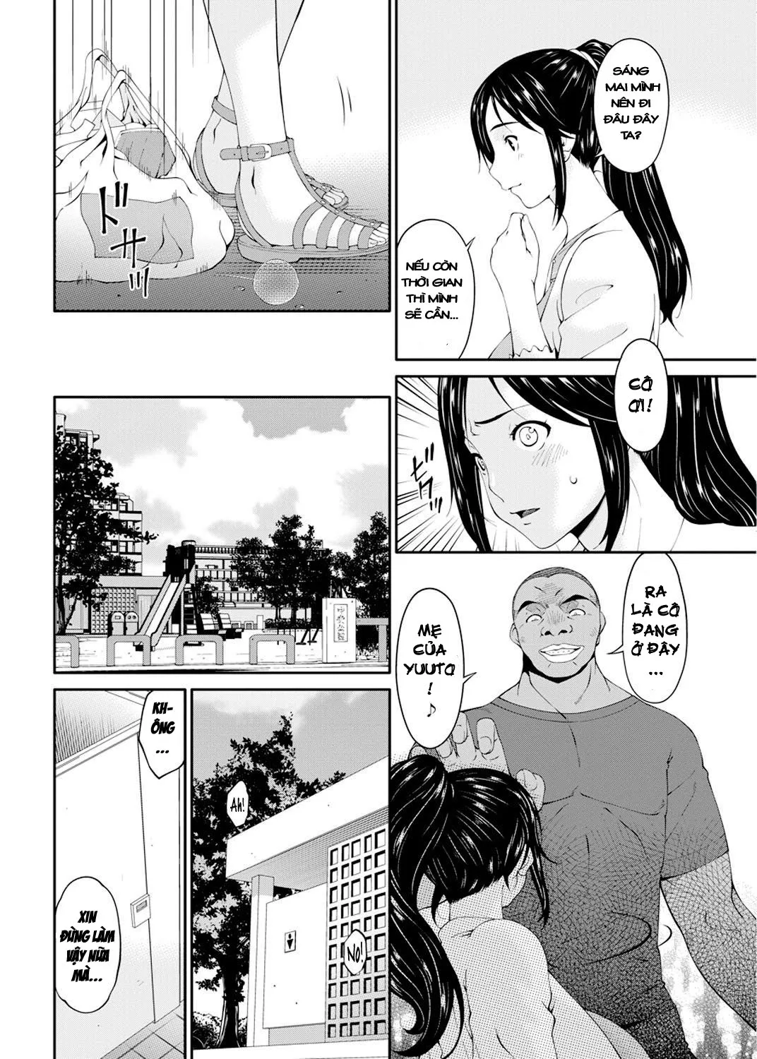 HentaiVN.net - Ảnh 10 - Impregnated Mother [Youbo] - Chap 4