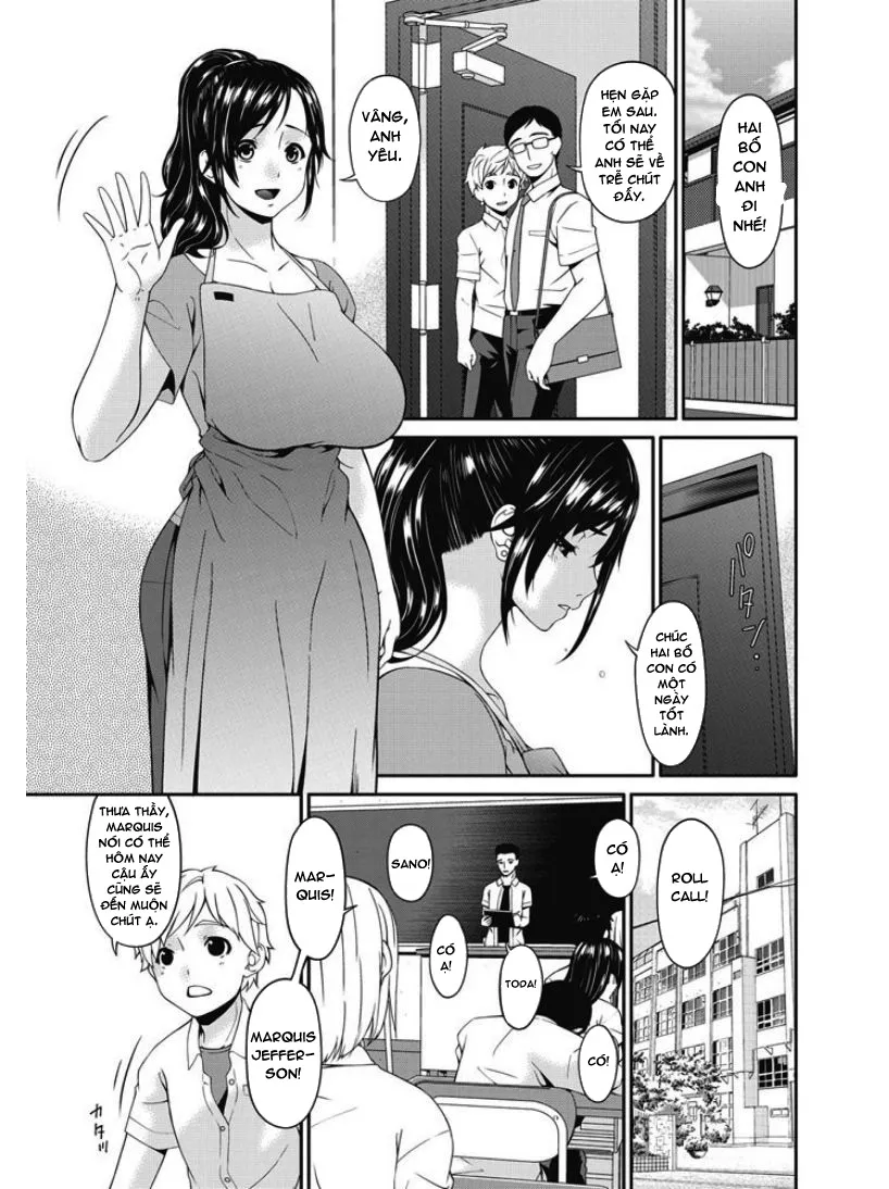 HentaiVN.net - Ảnh 18 - Impregnated Mother [Youbo] - Chap 6