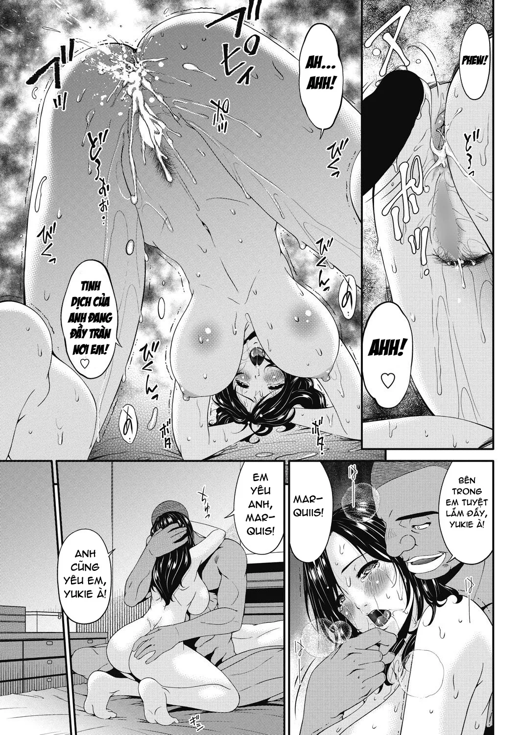 HentaiVN.net - Ảnh 12 - Impregnated Mother [Youbo] - Chap 7