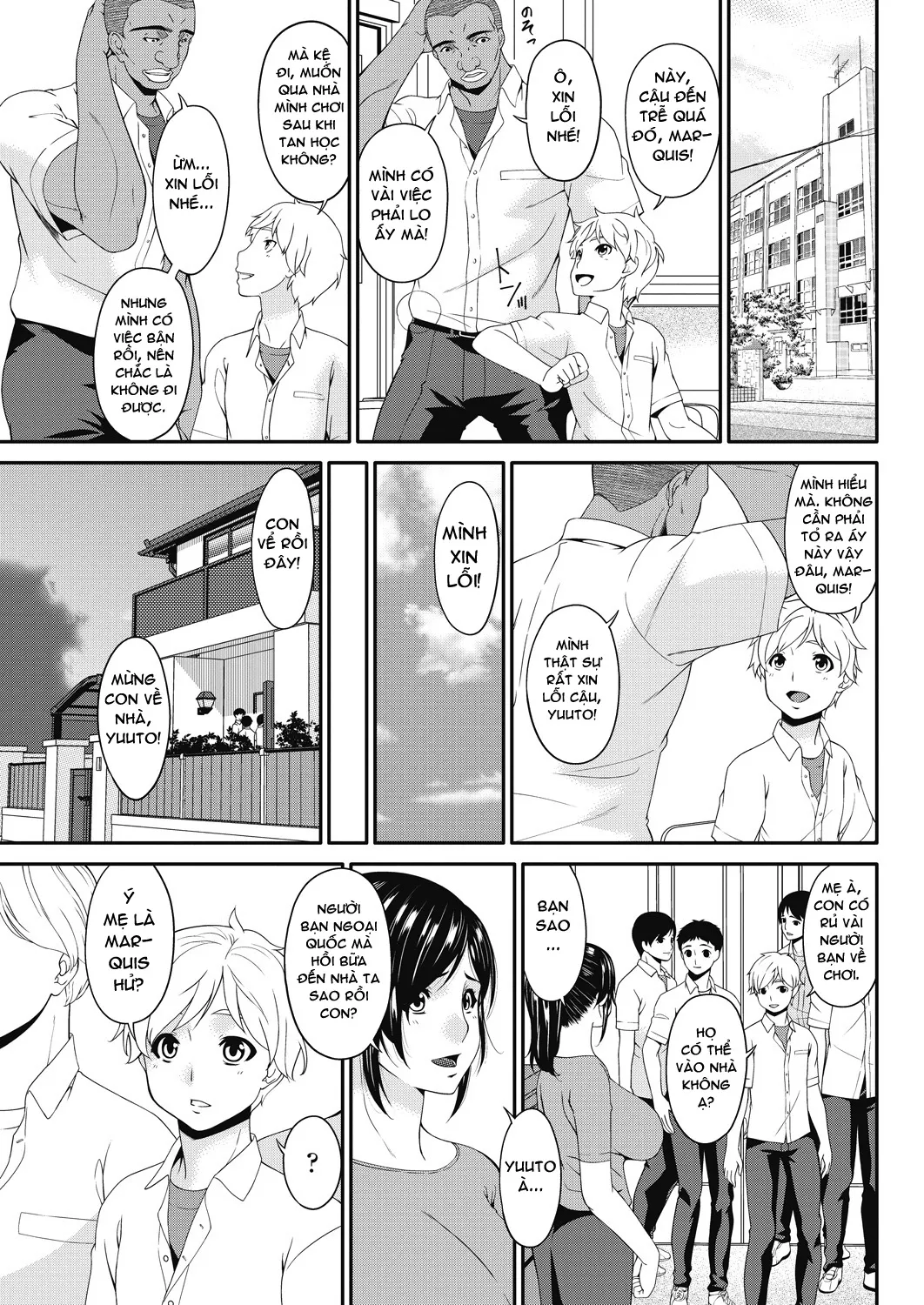 HentaiVN.net - Ảnh 14 - Impregnated Mother [Youbo] - Chap 7