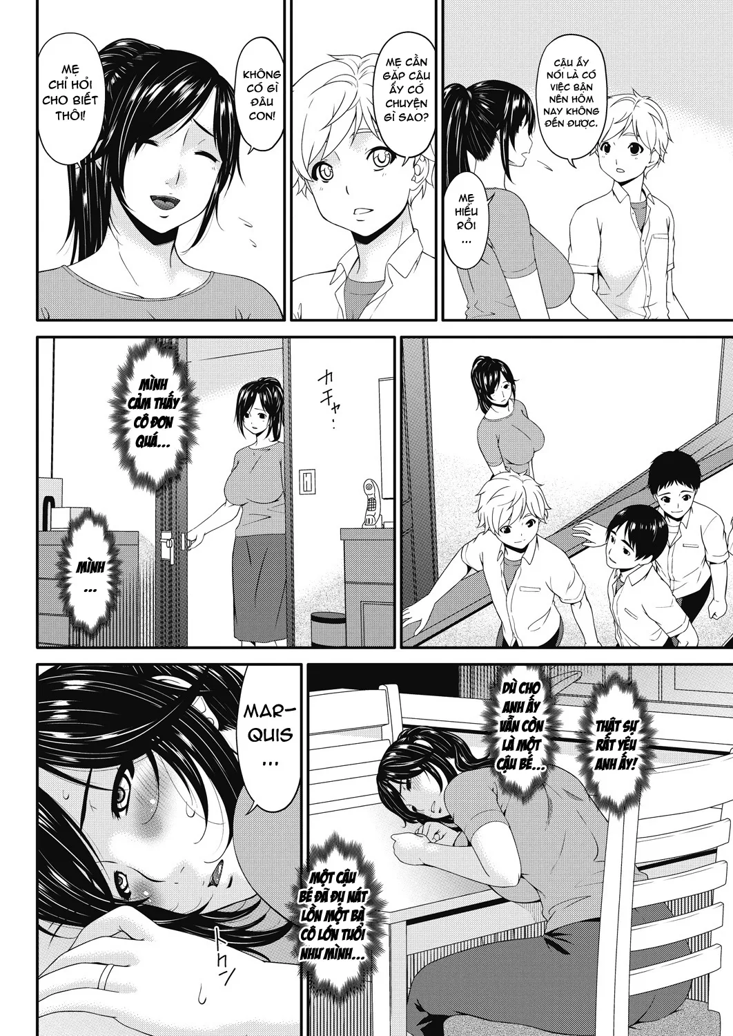 HentaiVN.net - Ảnh 15 - Impregnated Mother [Youbo] - Chap 7