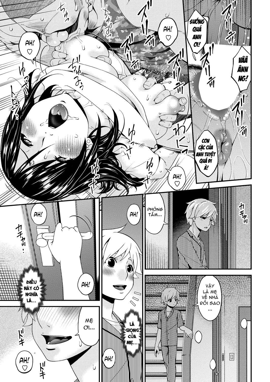 HentaiVN.net - Ảnh 6 - Impregnated Mother [Youbo] - Chap 11