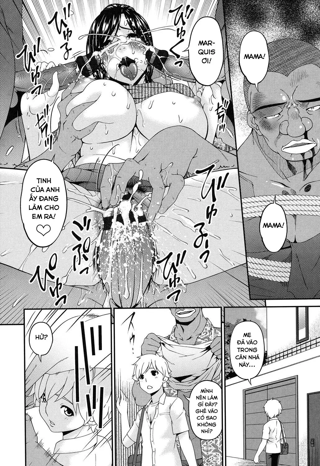 HentaiVN.net - Ảnh 11 - Impregnated Mother [Youbo] - Chap 12