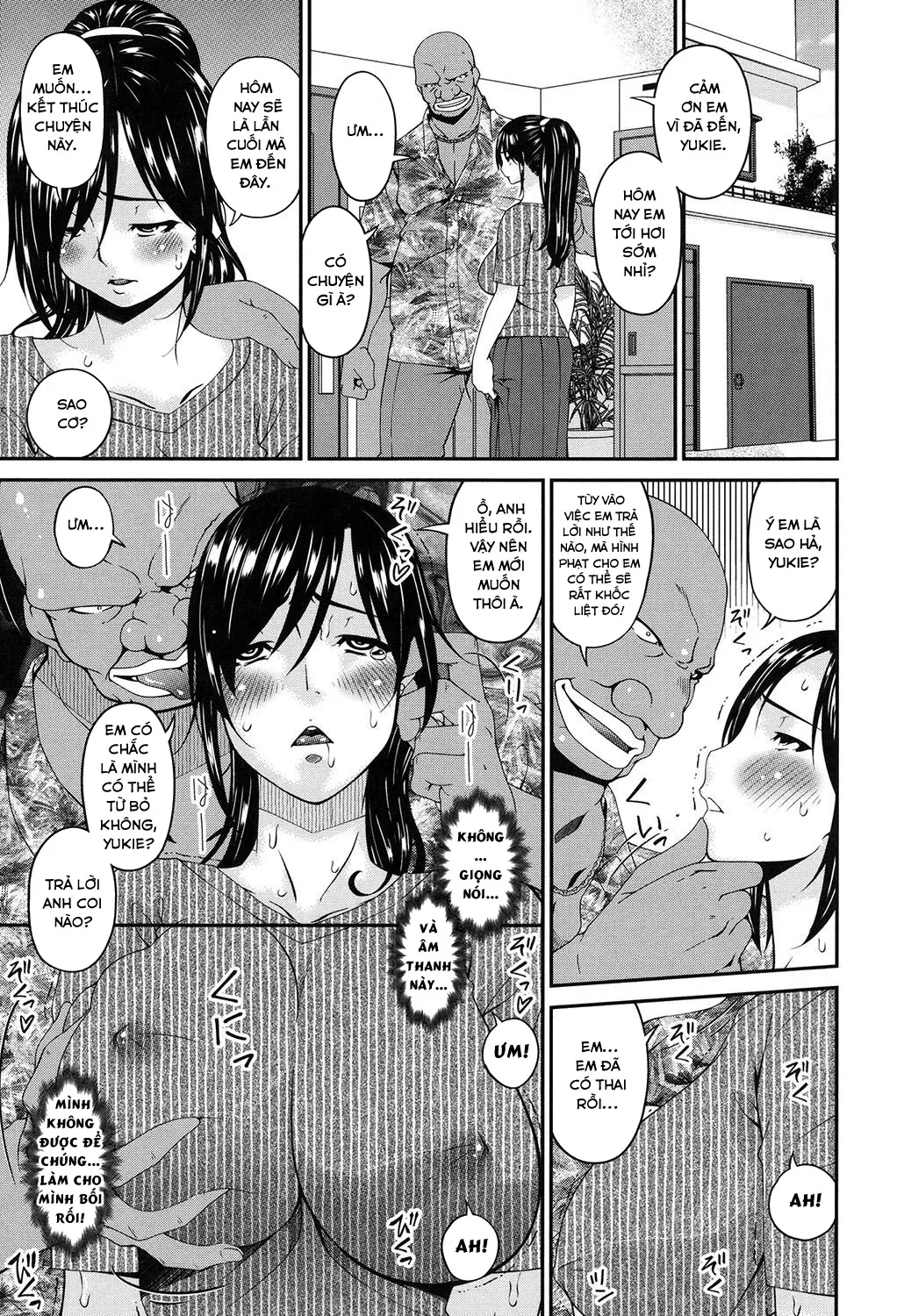 HentaiVN.net - Ảnh 4 - Impregnated Mother [Youbo] - Chap 12