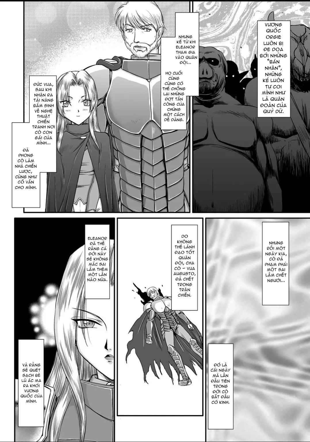 HentaiVN.net - Ảnh 4 - Ingyaku no Oukoku Auger Hakudaku Senki Eleanor [淫虐の王国オージェ 白濁戦姫エレアノール] - Chap 1