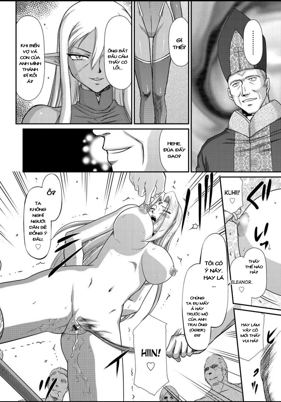 HentaiVN.net - Ảnh 20 - Ingyaku no Oukoku Auger Hakudaku Senki Eleanor [淫虐の王国オージェ 白濁戦姫エレアノール] - Chap 9