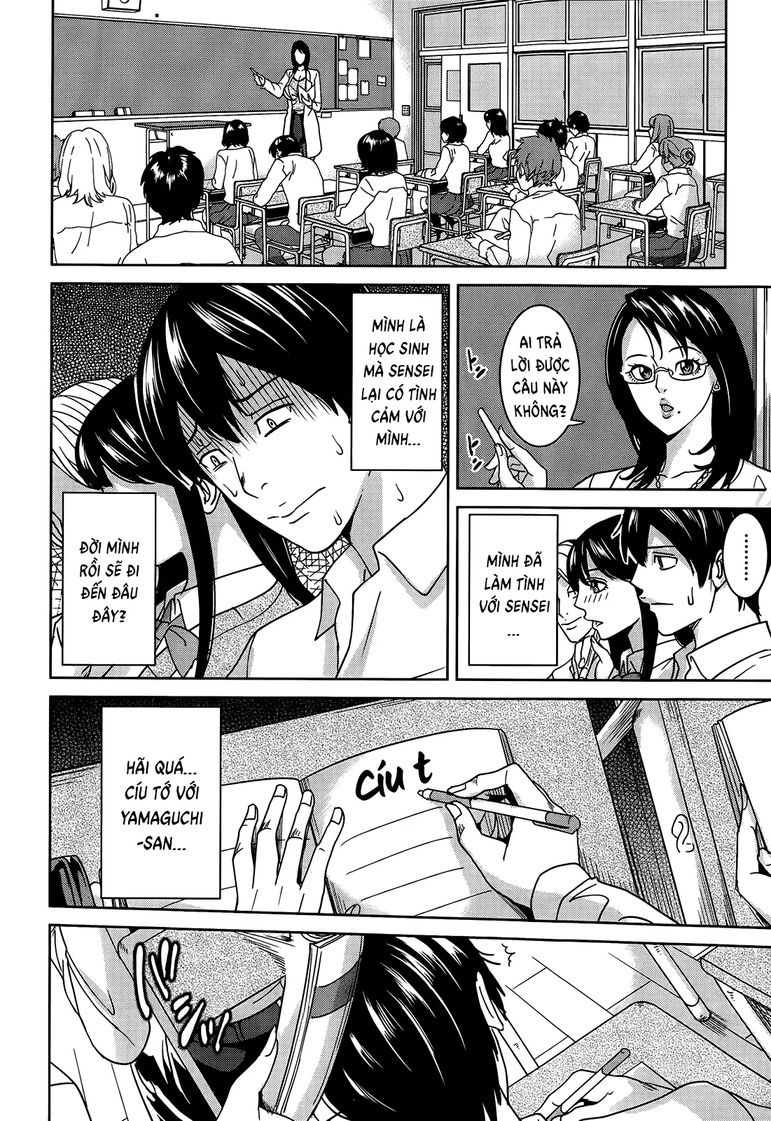 HentaiVN.net - Ảnh 23 - Kyouko-sensei and My Secret [Kyouko Sensei to Boku no Himitsu, Onna Kyoushi to Boku no Himitsu] - Chap 1