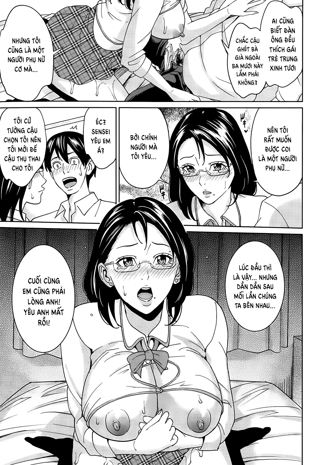 HentaiVN.net - Ảnh 22 - Kyouko-sensei and My Secret [Kyouko Sensei to Boku no Himitsu, Onna Kyoushi to Boku no Himitsu] - Chap 2
