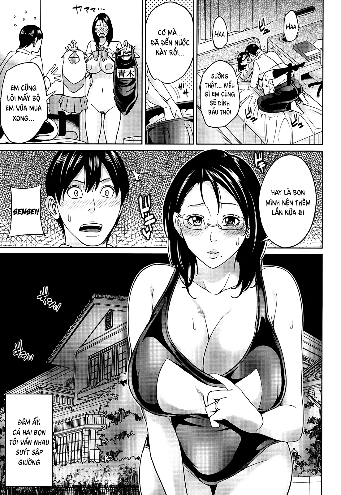 HentaiVN.net - Ảnh 30 - Kyouko-sensei and My Secret [Kyouko Sensei to Boku no Himitsu, Onna Kyoushi to Boku no Himitsu] - Chap 2