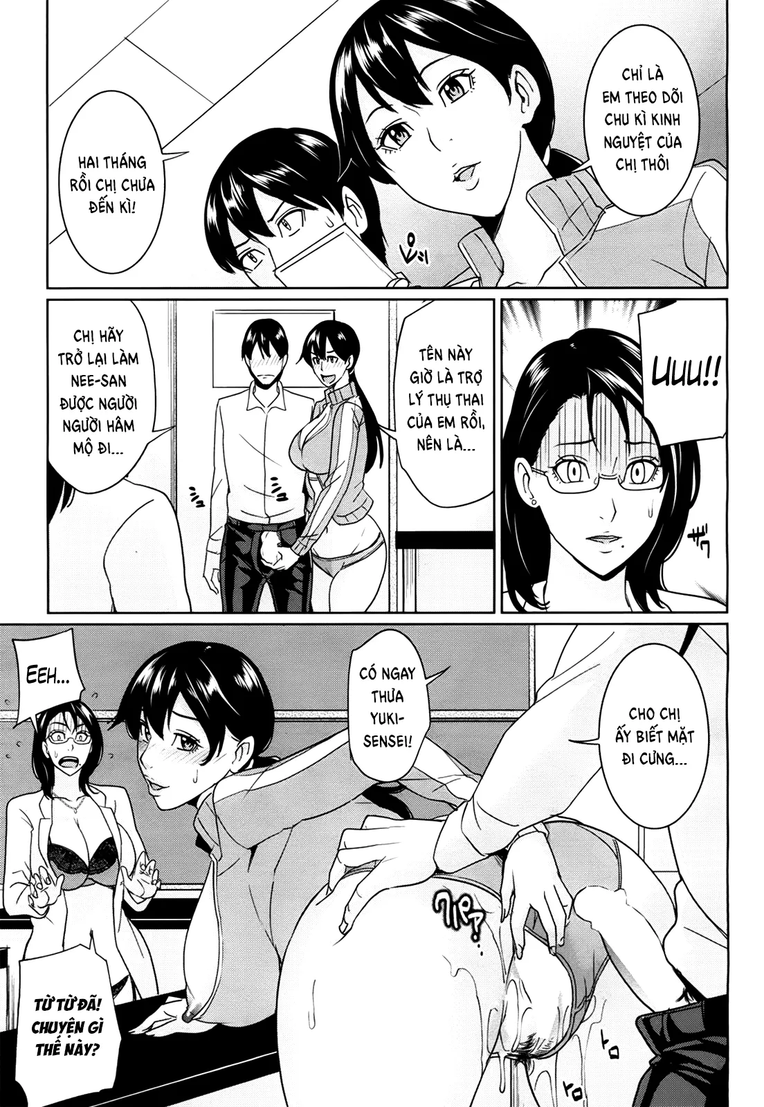 HentaiVN.net - Ảnh 18 - Kyouko-sensei and My Secret [Kyouko Sensei to Boku no Himitsu, Onna Kyoushi to Boku no Himitsu] - Chap 3
