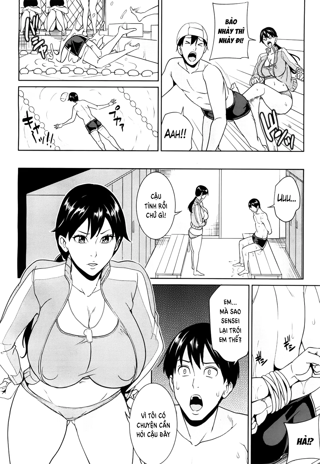 HentaiVN.net - Ảnh 5 - Kyouko-sensei and My Secret [Kyouko Sensei to Boku no Himitsu, Onna Kyoushi to Boku no Himitsu] - Chap 3
