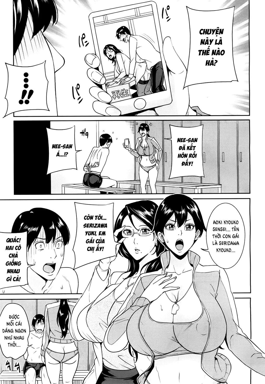 HentaiVN.net - Ảnh 6 - Kyouko-sensei and My Secret [Kyouko Sensei to Boku no Himitsu, Onna Kyoushi to Boku no Himitsu] - Chap 3