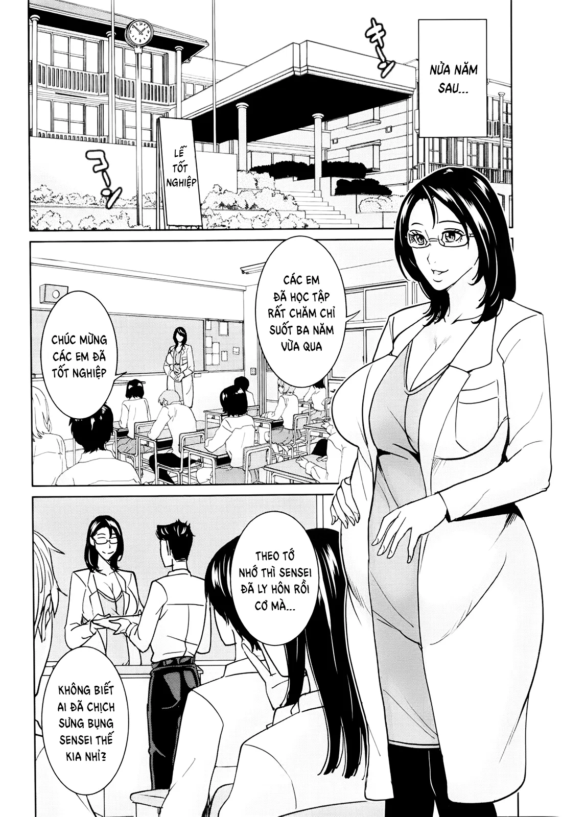 HentaiVN.net - Ảnh 29 - Kyouko-sensei and My Secret [Kyouko Sensei to Boku no Himitsu, Onna Kyoushi to Boku no Himitsu] - Chap 4