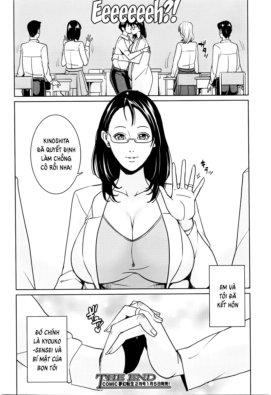 HentaiVN.net - Ảnh 31 - Kyouko-sensei and My Secret [Kyouko Sensei to Boku no Himitsu, Onna Kyoushi to Boku no Himitsu] - Chap 4