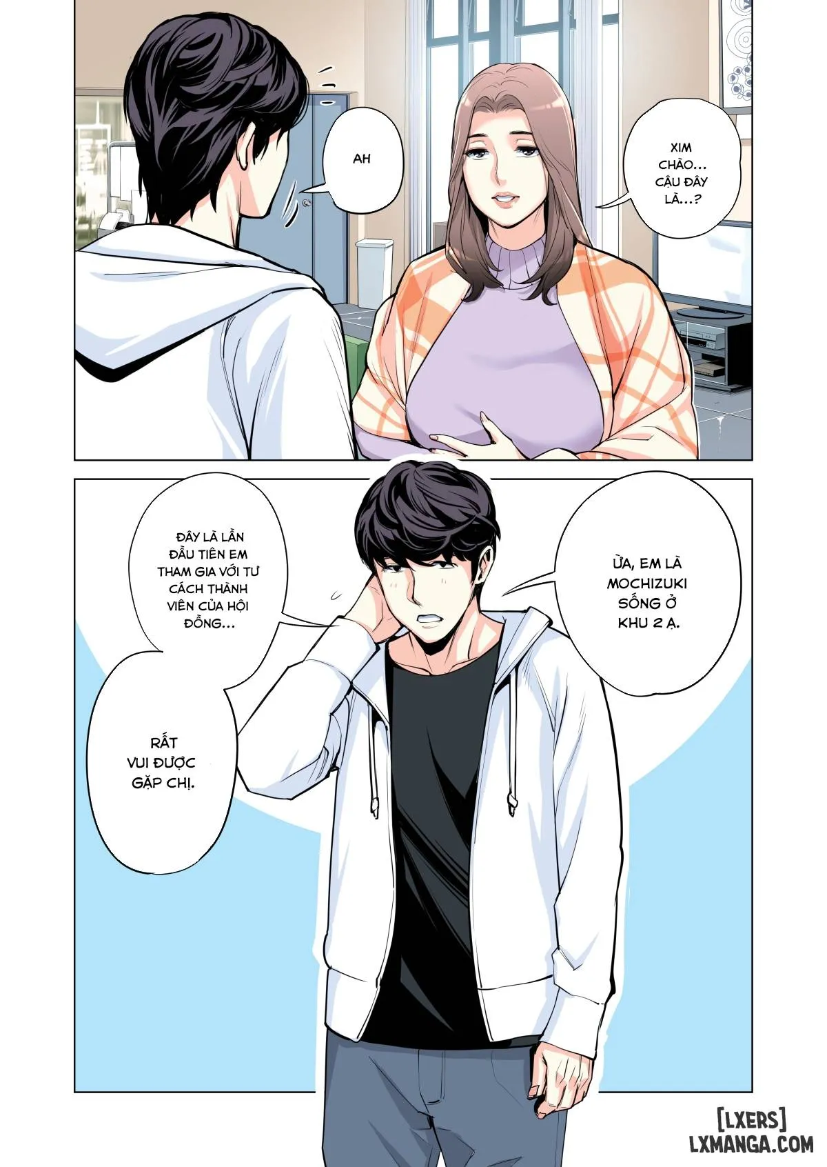 HentaiVN.net - Ảnh 10 - [full color] Hiệp hội khu phố - Chap 1