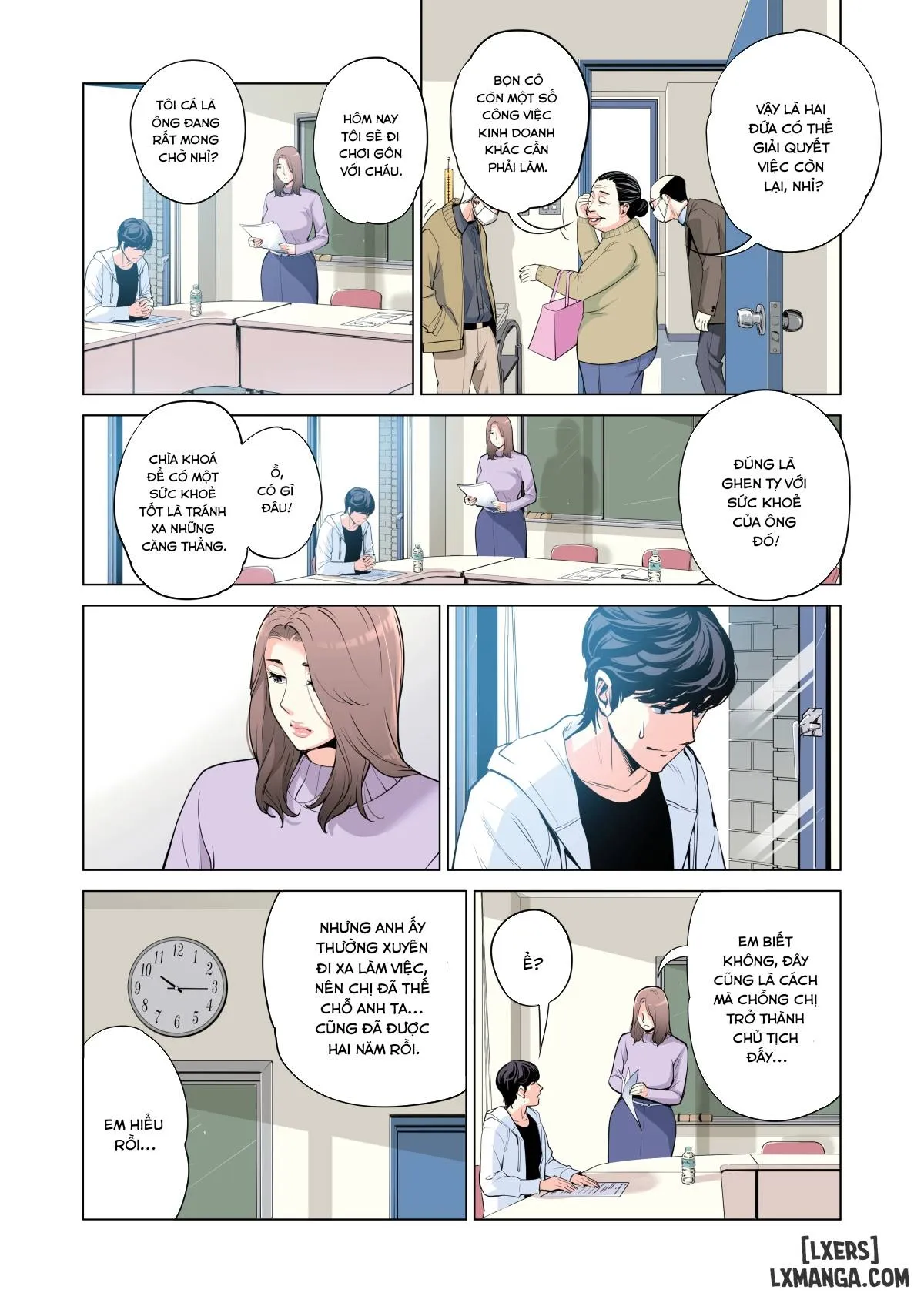 HentaiVN.net - Ảnh 13 - [full color] Hiệp hội khu phố - Chap 1