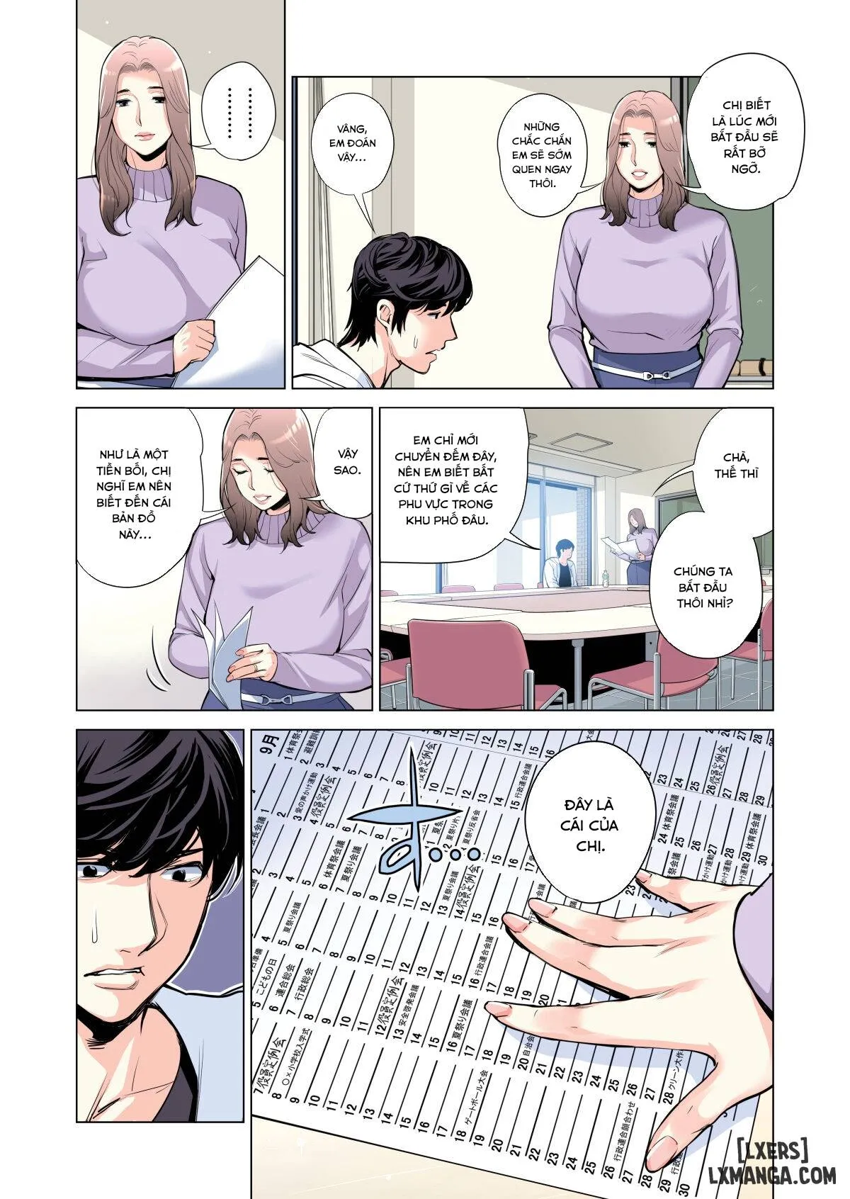 HentaiVN.net - Ảnh 15 - [full color] Hiệp hội khu phố - Chap 1