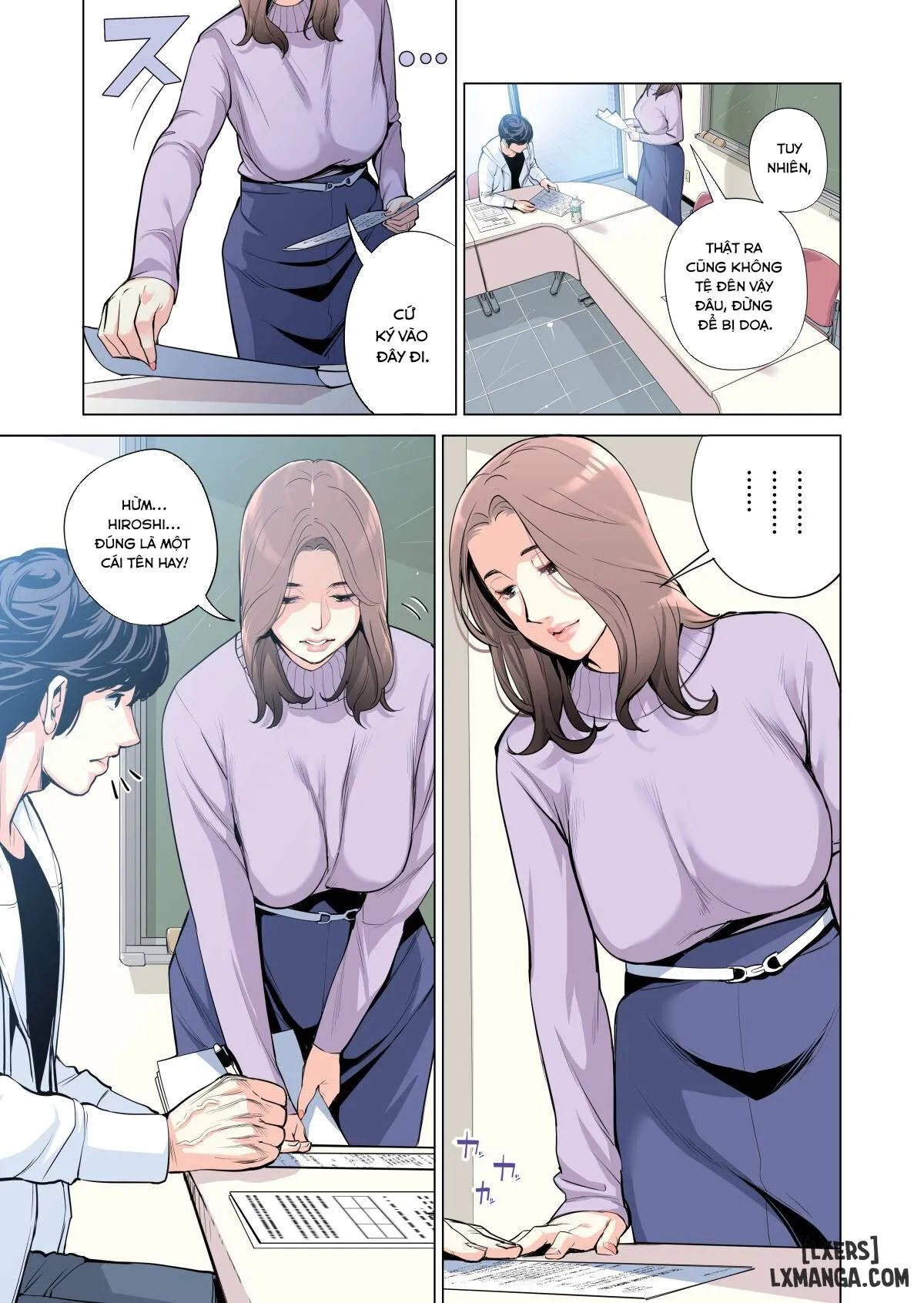 HentaiVN.net - Ảnh 17 - [full color] Hiệp hội khu phố - Chap 1