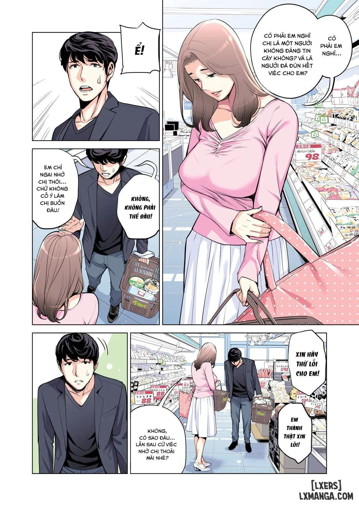 HentaiVN.net - Ảnh 26 - [full color] Hiệp hội khu phố - Chap 1