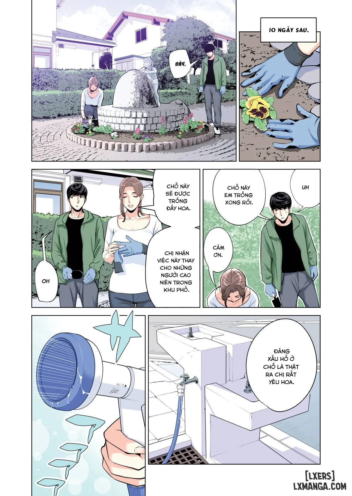 HentaiVN.net - Ảnh 29 - [full color] Hiệp hội khu phố - Chap 1