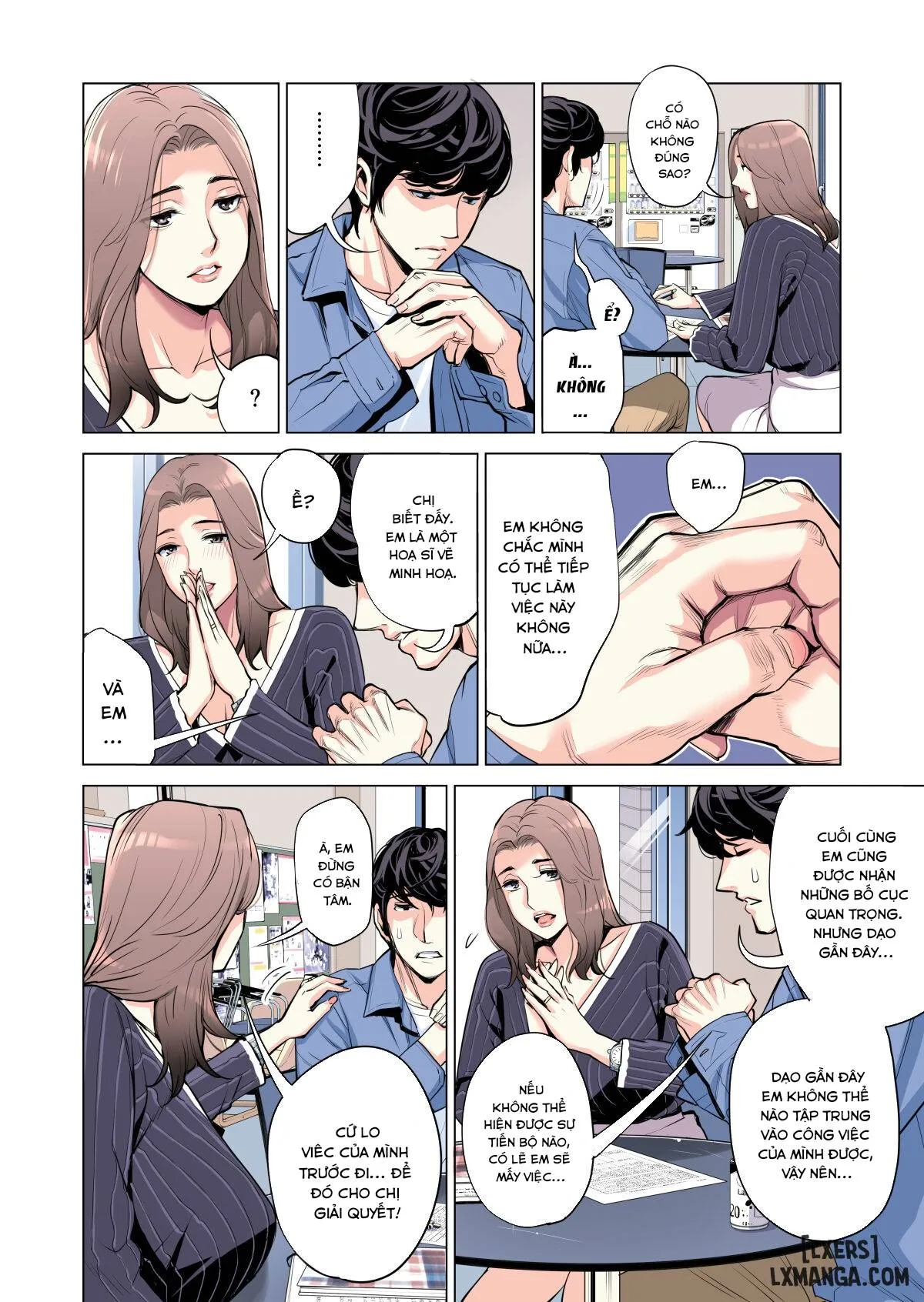 HentaiVN.net - Ảnh 36 - [full color] Hiệp hội khu phố - Chap 1