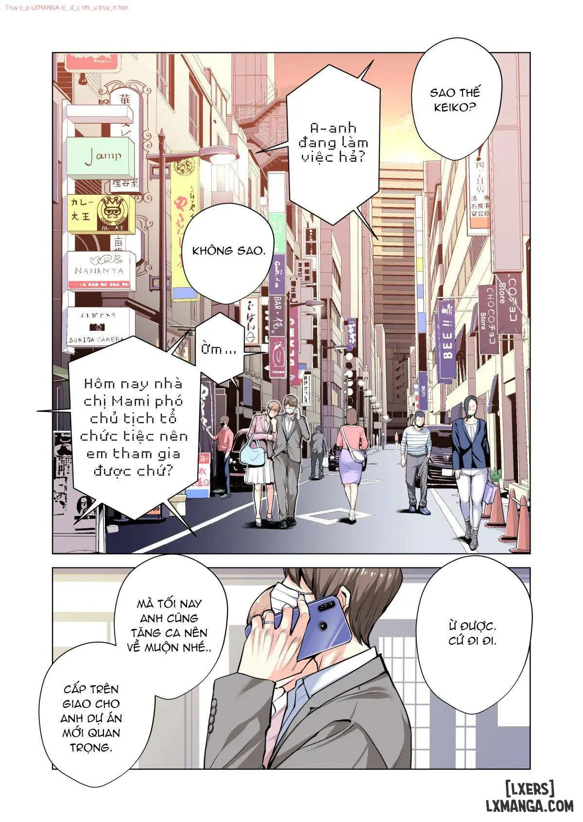 HentaiVN.net - Ảnh 20 - [full color] Hiệp hội khu phố - Chap 3