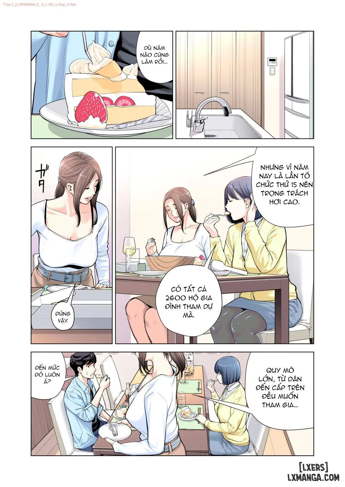 HentaiVN.net - Ảnh 32 - [full color] Hiệp hội khu phố - Chap 3