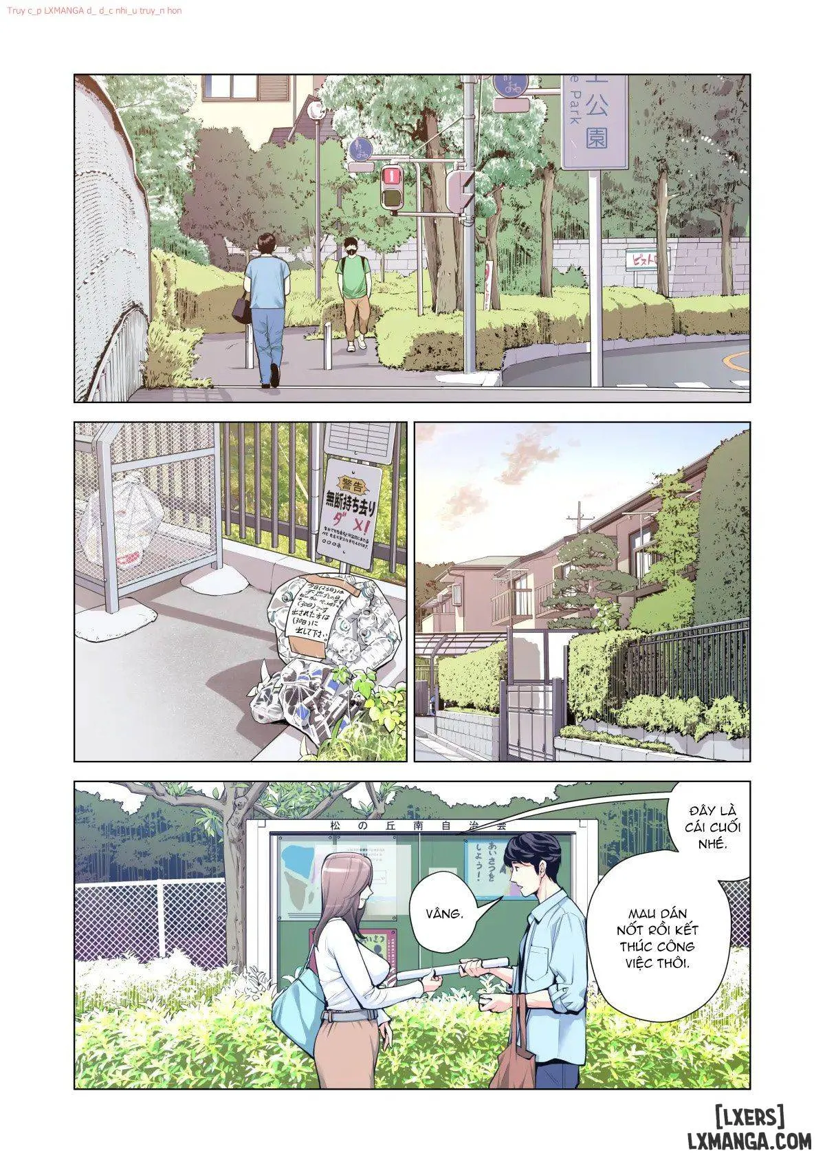 HentaiVN.net - Ảnh 4 - [full color] Hiệp hội khu phố - Chap 3