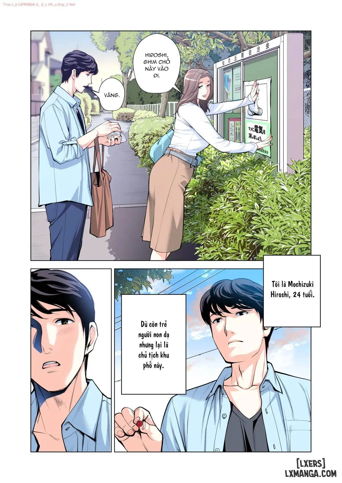 HentaiVN.net - Ảnh 5 - [full color] Hiệp hội khu phố - Chap 3