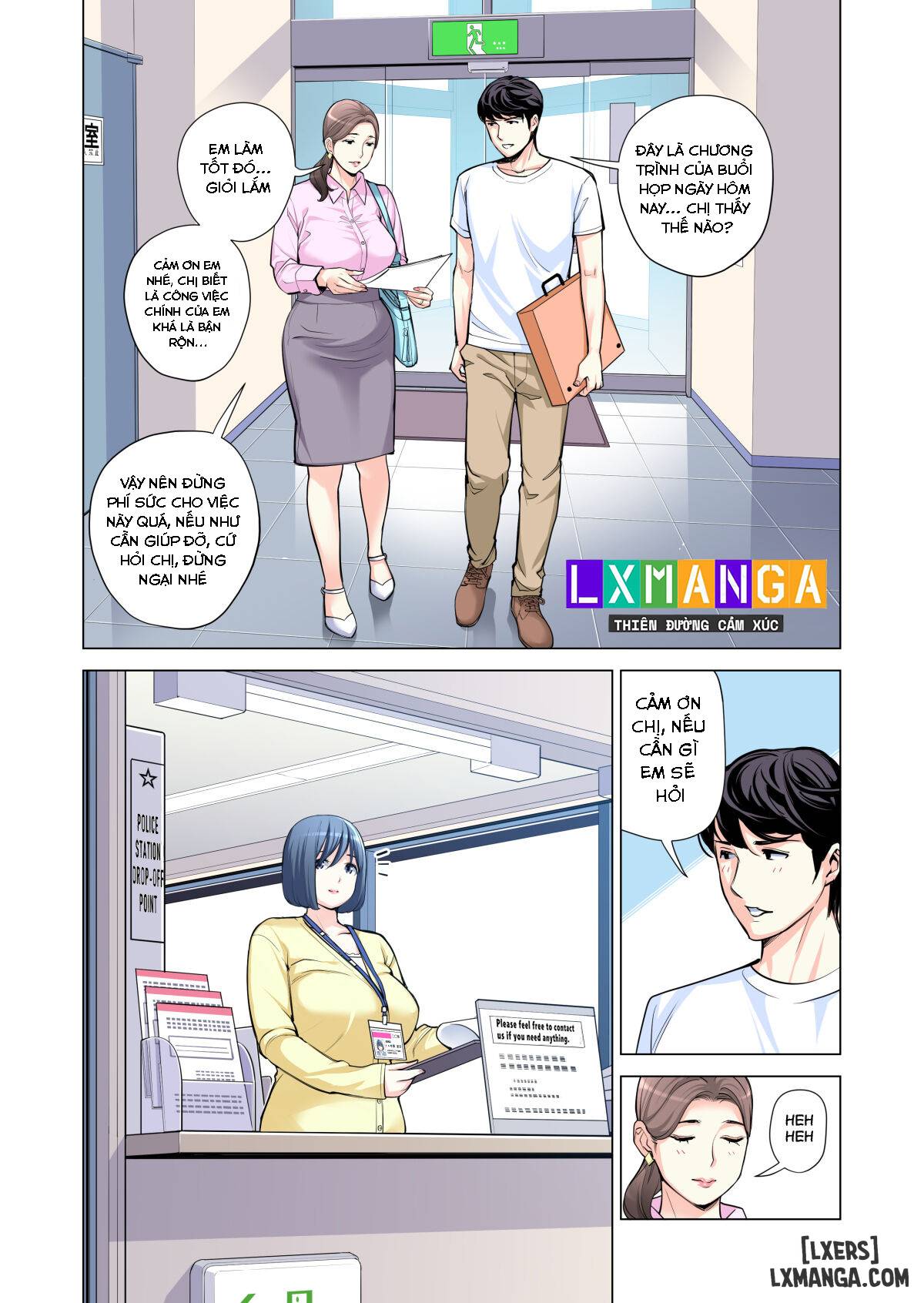 HentaiVN.net - Ảnh 11 - [full color] Hiệp hội khu phố - Chap 2