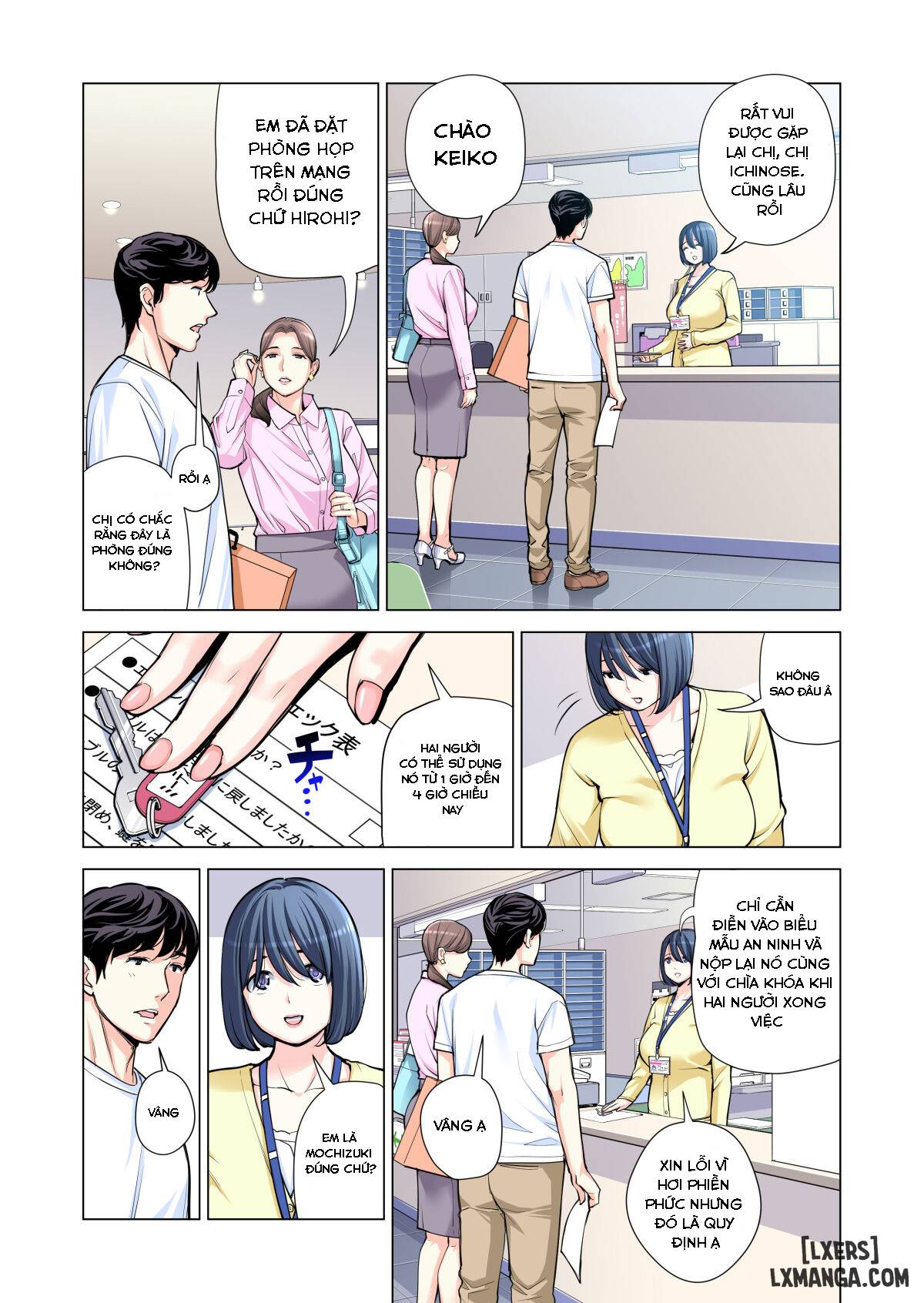 HentaiVN.net - Ảnh 12 - [full color] Hiệp hội khu phố - Chap 2