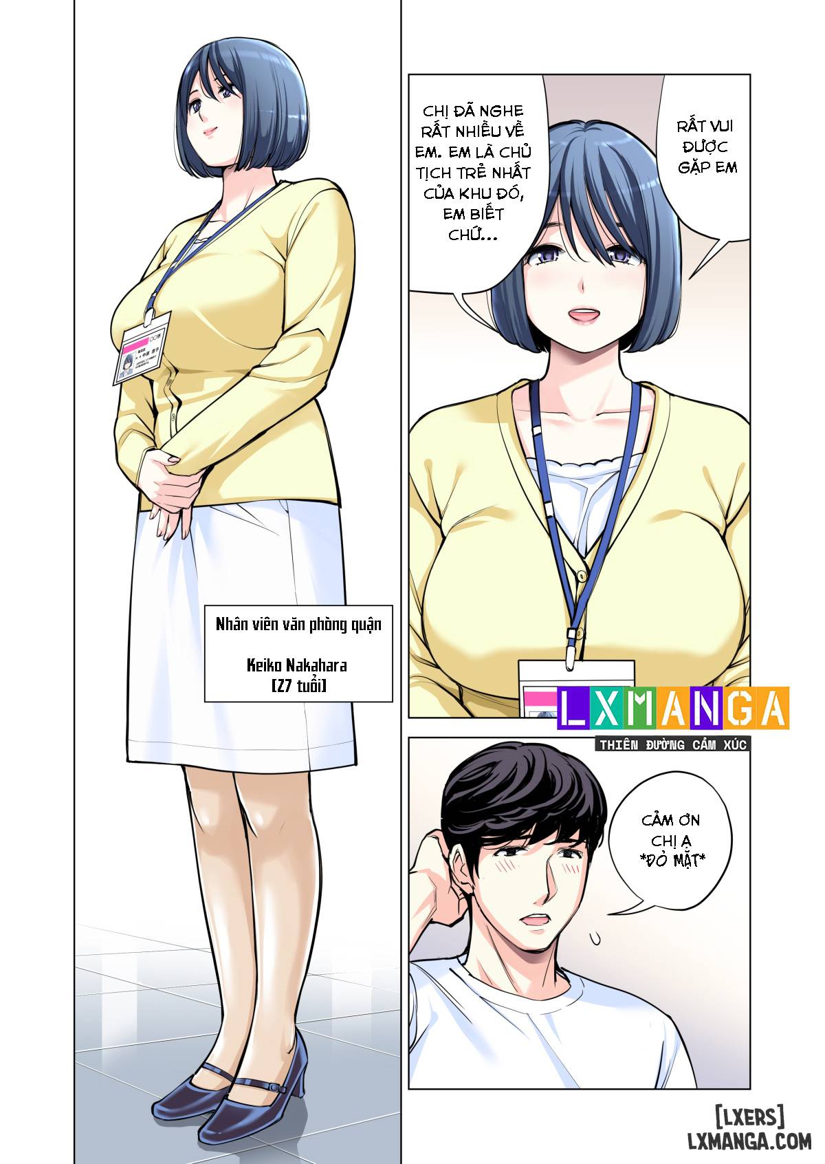 HentaiVN.net - Ảnh 13 - [full color] Hiệp hội khu phố - Chap 2