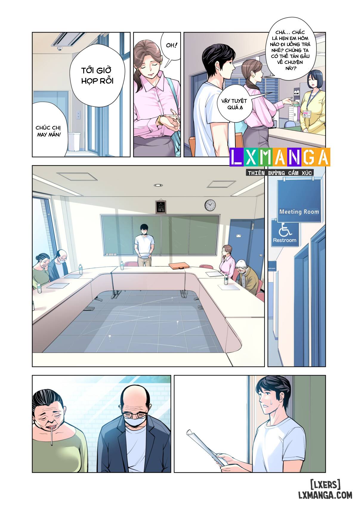 HentaiVN.net - Ảnh 16 - [full color] Hiệp hội khu phố - Chap 2