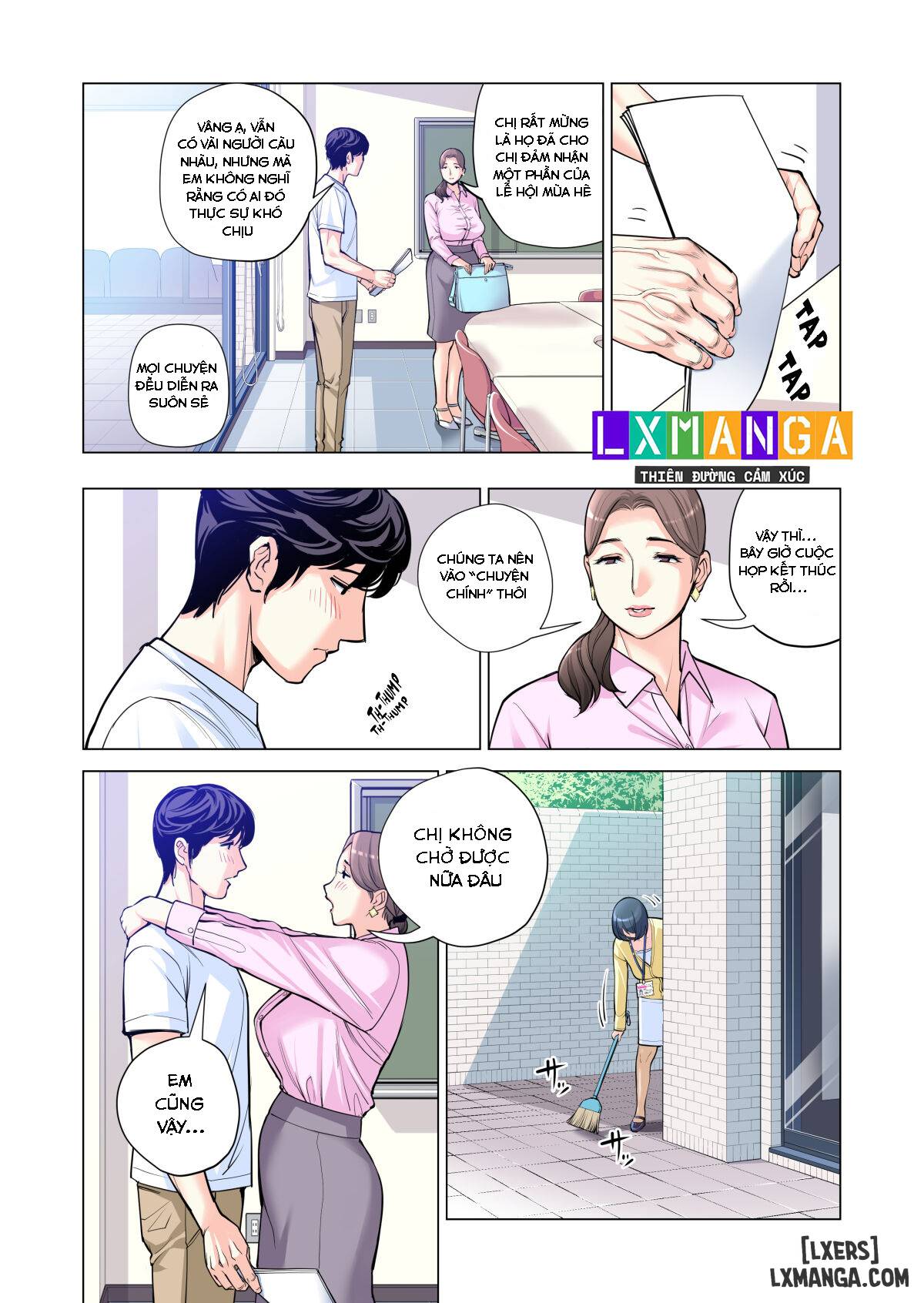 HentaiVN.net - Ảnh 17 - [full color] Hiệp hội khu phố - Chap 2