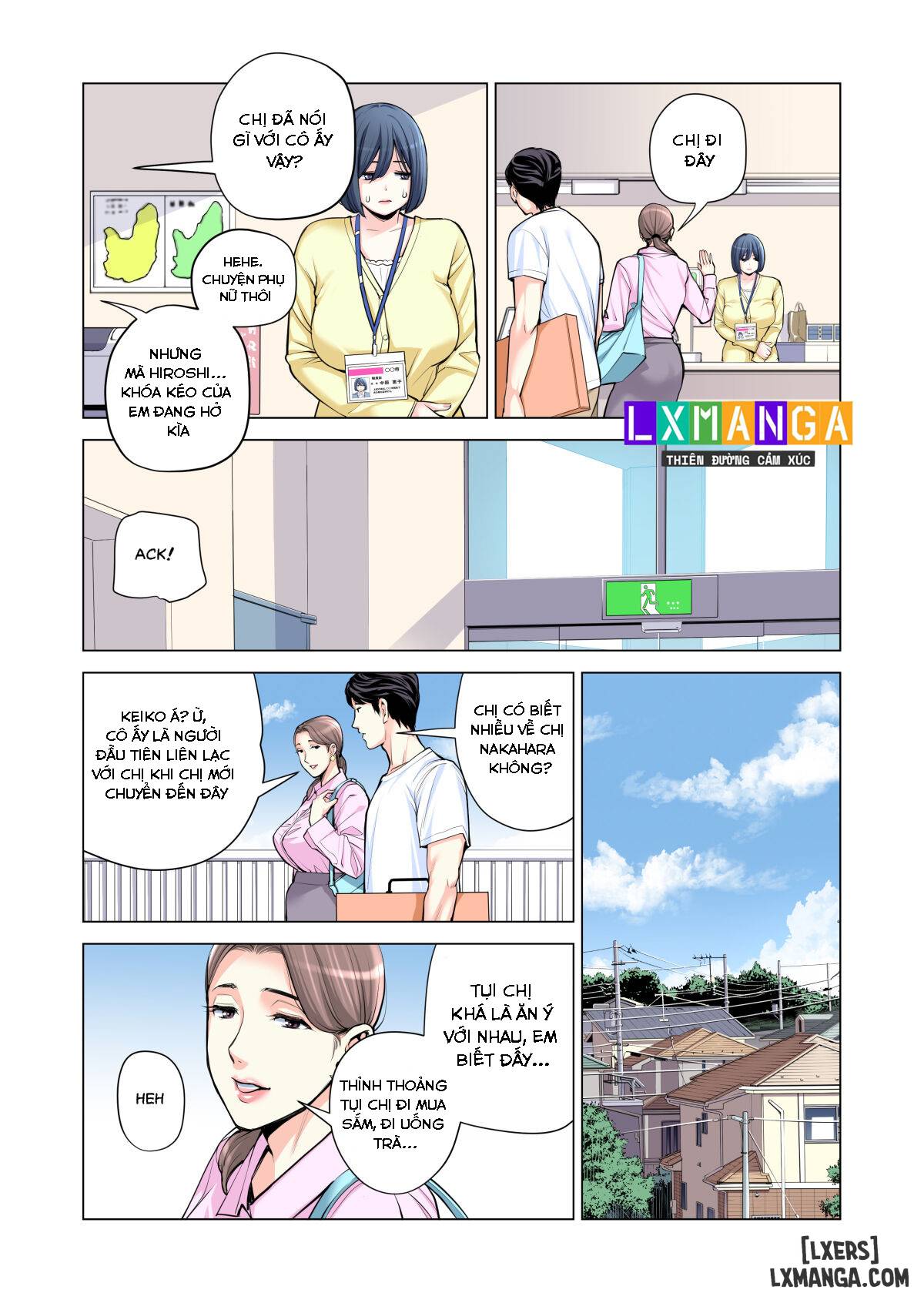 HentaiVN.net - Ảnh 26 - [full color] Hiệp hội khu phố - Chap 2