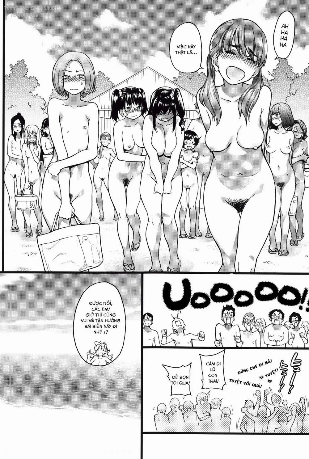 HentaiVN.net - Ảnh 16 - Nudism beach ni Shuugakuryokou de - Chương 1