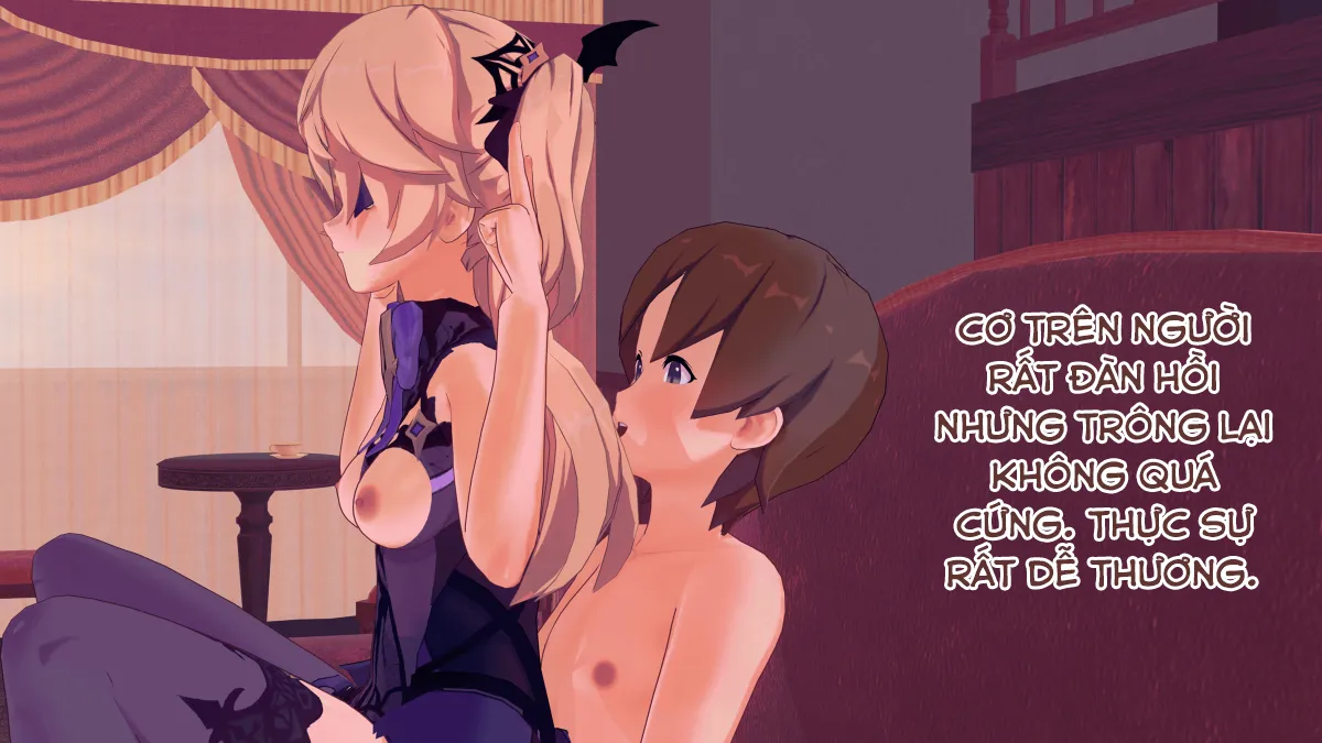 HentaiVN.net - Ảnh 27 - Dàn harem của Timmie. (Genshin Impact) - Fischl 1