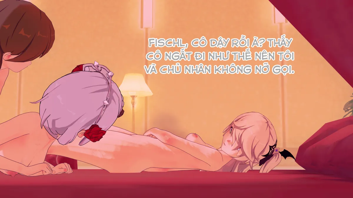 HentaiVN.net - Ảnh 30 - Dàn harem của Timmie. (Genshin Impact) - Fischl 2
