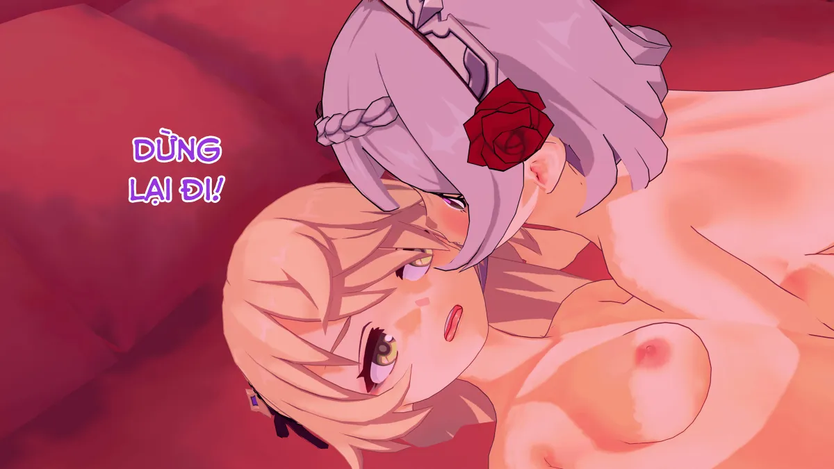 HentaiVN.net - Ảnh 38 - Dàn harem của Timmie. (Genshin Impact) - Fischl 2