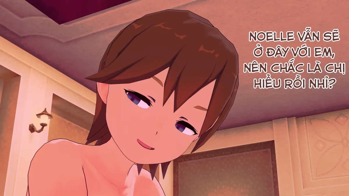 HentaiVN.net - Ảnh 44 - Dàn harem của Timmie. (Genshin Impact) - Fischl 2