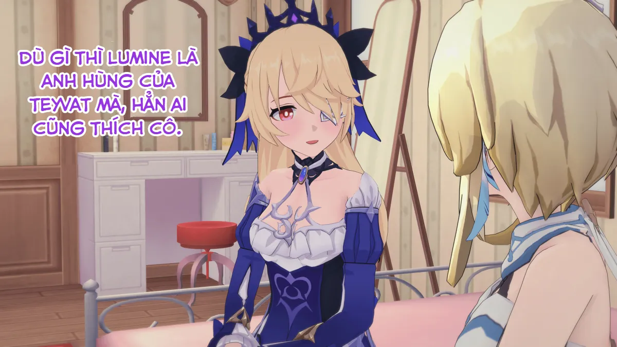 HentaiVN.net - Ảnh 22 - Dàn harem của Timmie. (Genshin Impact) - Fischl 3