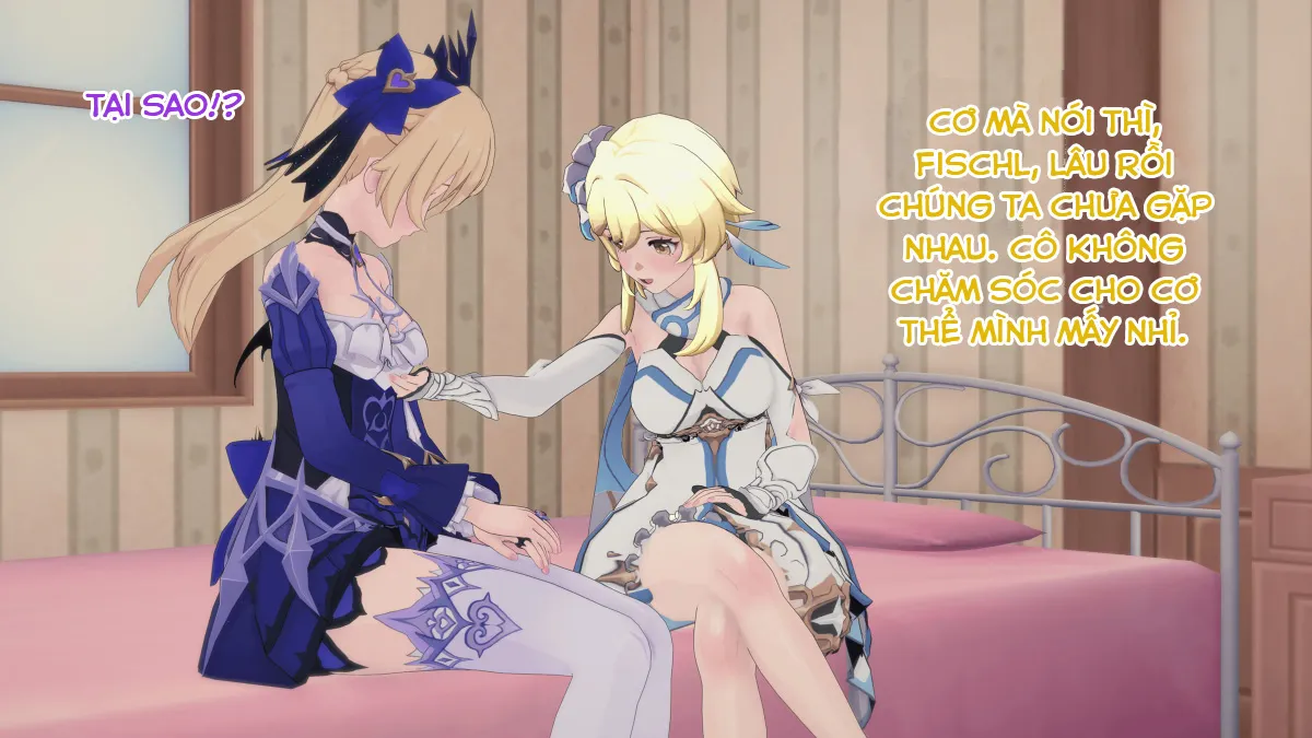 HentaiVN.net - Ảnh 25 - Dàn harem của Timmie. (Genshin Impact) - Fischl 3